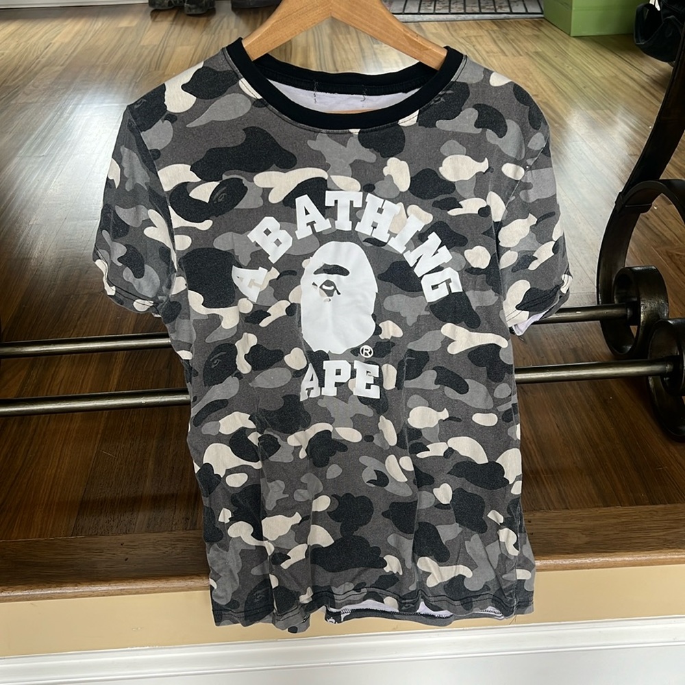 Large Bape Camo T shirt